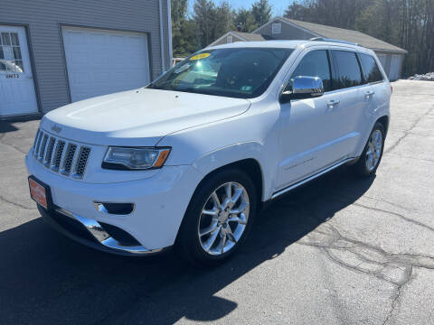 2016 Jeep Grand Cherokee for sale at Glen's Auto Sales in Fremont NH