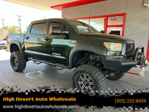 2011 Toyota Tundra for sale at High Desert Auto Wholesale in Albuquerque NM