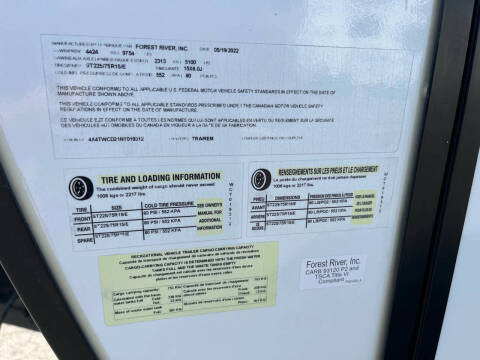 2023 Forest River WILDCAT M-282RKX