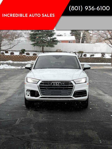 2018 Audi Q5 for sale at INCREDIBLE AUTO SALES in Bountiful UT