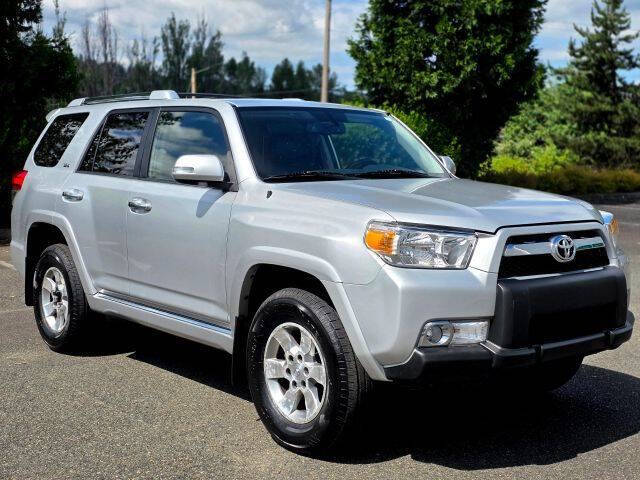 Silver 2012 Toyota 4Runner SR5 4x4 SR5 4dr SUV 1