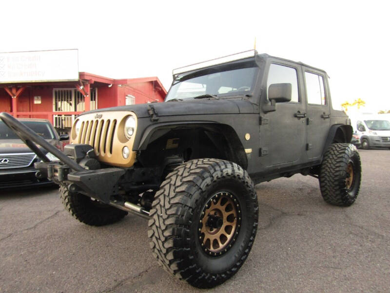 2007 Jeep Wrangler Unlimited for sale at Van Buren Motors in Phoenix AZ