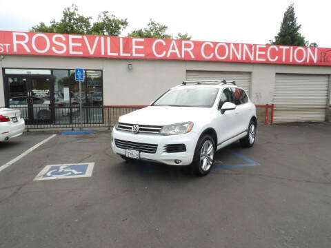 2014 Volkswagen Touareg for sale at ROSEVILLE CAR CONNECTION in Roseville CA