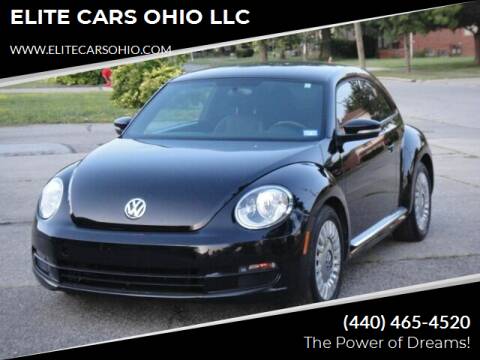 2013 Volkswagen Beetle for sale at ELITE CARS OHIO LLC in Solon OH