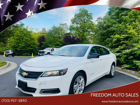 2016 Chevrolet Impala for sale at Freedom Auto Sales in Chantilly VA
