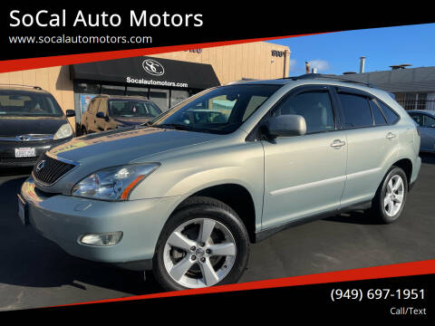 2004 Lexus RX 330 for sale at SoCal Auto Motors in Costa Mesa CA