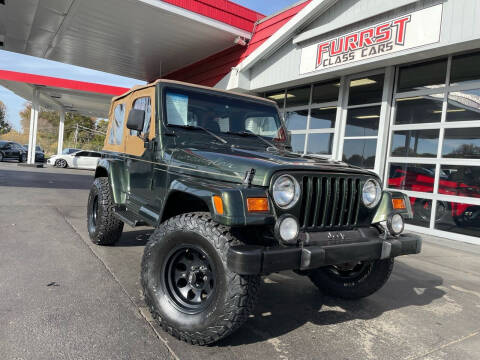 1998 Jeep Wrangler for sale at Furrst Class Cars LLC  - Independence Blvd. in Charlotte NC