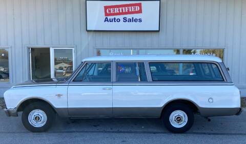1967 Chevrolet Suburban for sale at Certified Auto Sales in Des Moines IA