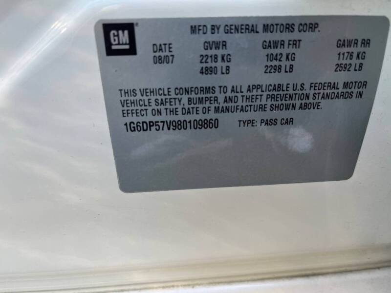 2008 Cadillac CTS 3.6L DI