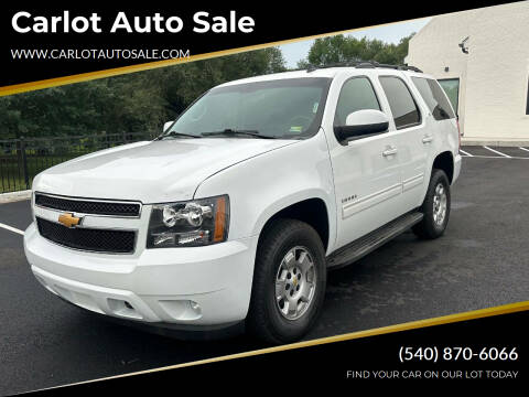 2013 Chevrolet Tahoe for sale at Carlot Auto Sale in Fredericksburg VA