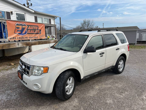 2009 Ford Escape for sale at 27 Auto Sales LLC in Somerset KY