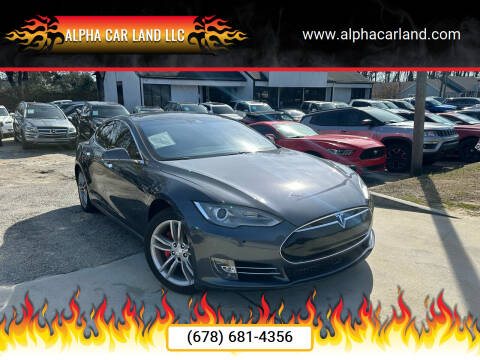 2015 Tesla Model S for sale at Alpha Car Land LLC in Snellville GA