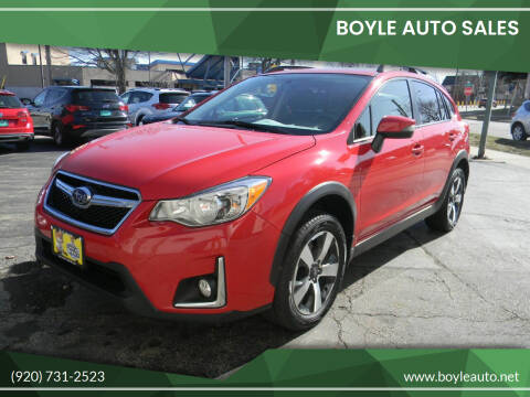 2017 Subaru Crosstrek for sale at Boyle Auto Sales in Appleton WI