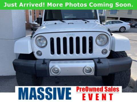 2015 Jeep Wrangler Unlimited for sale at BEAMAN TOYOTA in Nashville TN