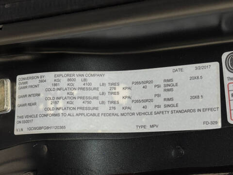 2017 Chevrolet Express 2500