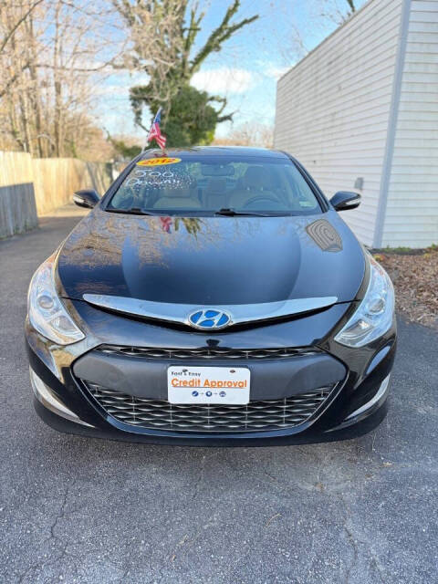 2012 Hyundai SONATA Hybrid for sale at Joes Blvd Auto Sales in Hopewell, VA