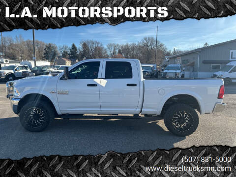 2018 RAM 2500 for sale at L.A. MOTORSPORTS in Windom MN