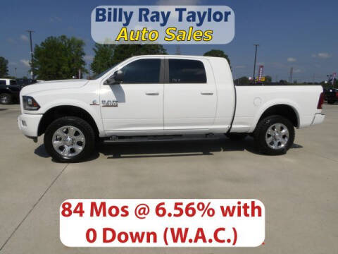 2018 RAM 3500 for sale at Billy Ray Taylor Auto Sales in Cullman AL