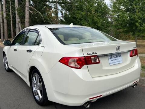 2011 Acura TSX for sale at CLEAR CHOICE AUTOMOTIVE in Milwaukie OR