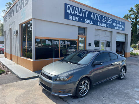 2008 Scion tC for sale at QUALITY AUTO SALES OF FLORIDA in New Port Richey FL
