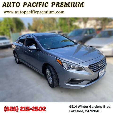 2016 Hyundai SONATA for sale at Auto Pacific Premium in Lakeside, CA