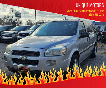 2008 Chevrolet Uplander for sale at Unique Motors in Rock Island IL