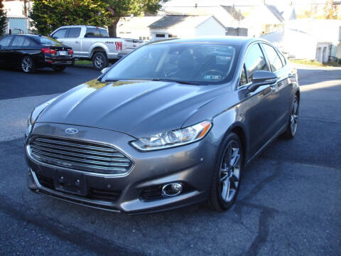 2013 Ford Fusion for sale at Peter Postupack Jr in New Cumberland PA