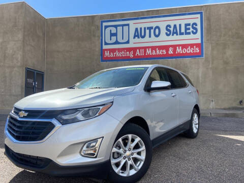 2019 Chevrolet Equinox for sale at C U Auto Sales in Albuquerque NM