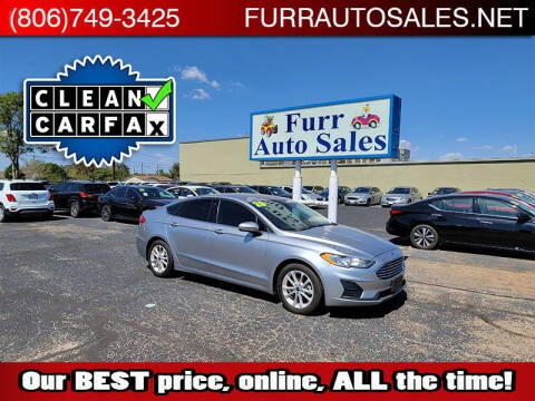 2020 Ford Fusion Hybrid for sale at FURR AUTO SALES in Lubbock TX