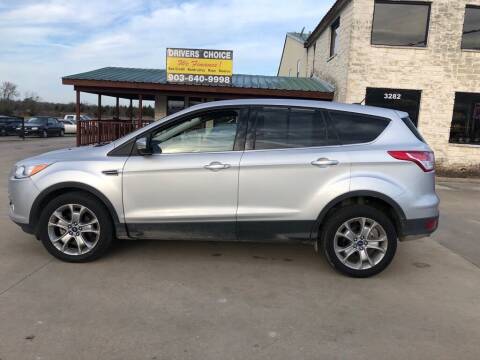 2013 Ford Escape for sale at Drivers Choice in Bonham TX