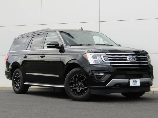 Black 2021 Ford Expedition MAX XLT 4x4 XLT 4dr SUV 1