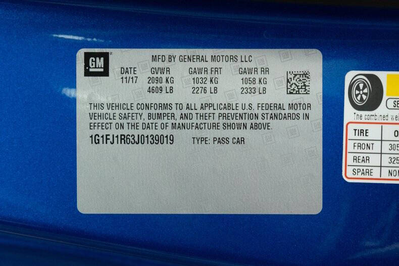 2018 Chevrolet Camaro ZL1