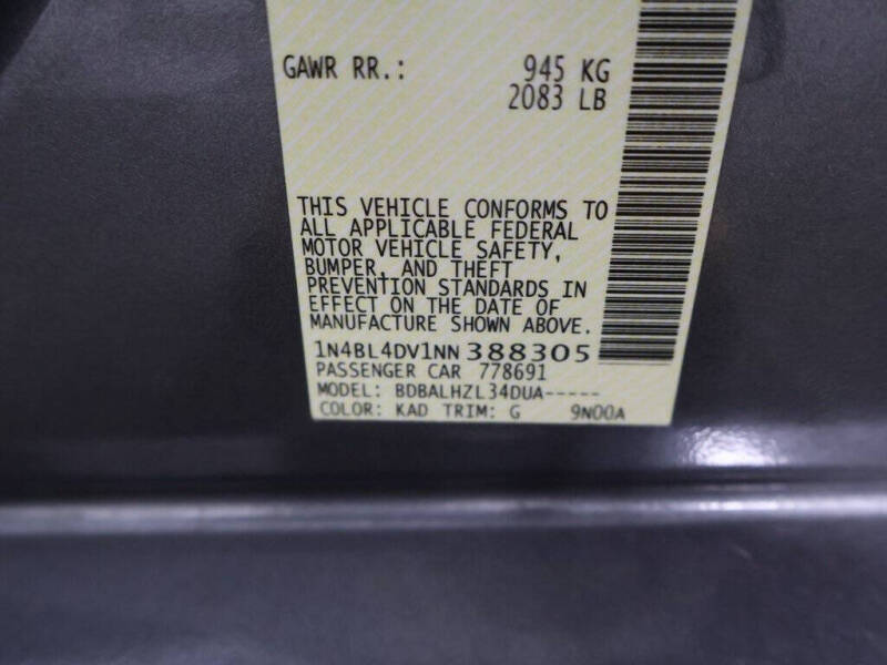 2022 Nissan Altima 2.5 SV