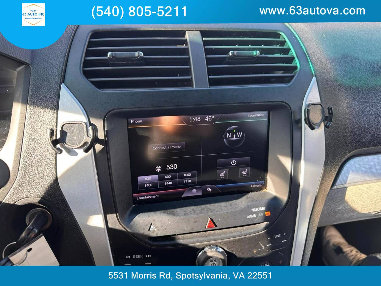 2013 Ford Explorer for sale at 63 Auto Inc in Spotsylvania, VA