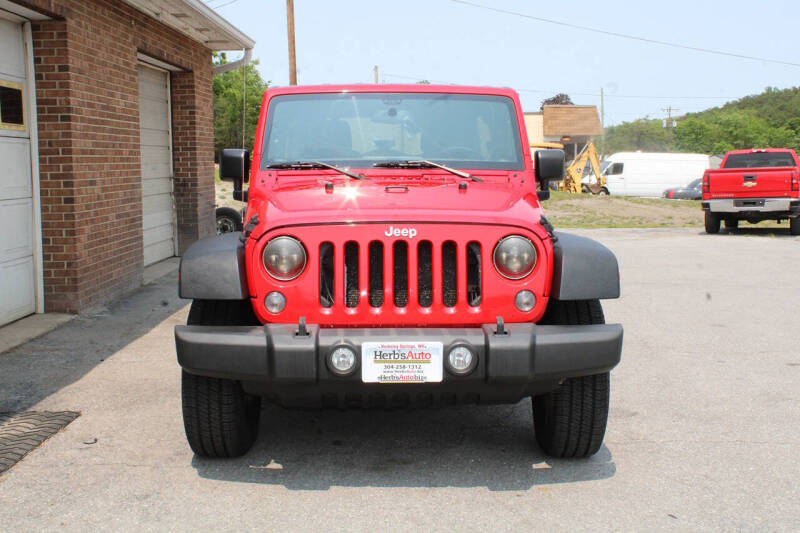 2016 Jeep Wrangler Unlimited Sport