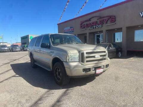 2005 Ford Excursion for sale at Charley's Autos in Amarillo TX