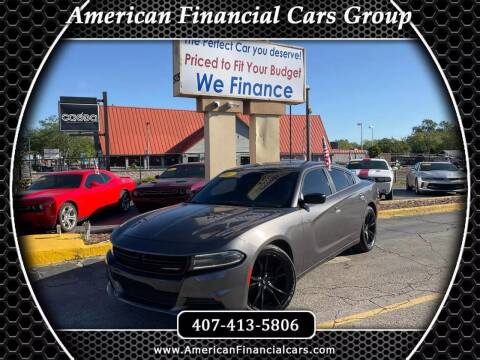 2017 Dodge Charger for sale at American Financial Cars in Orlando FL