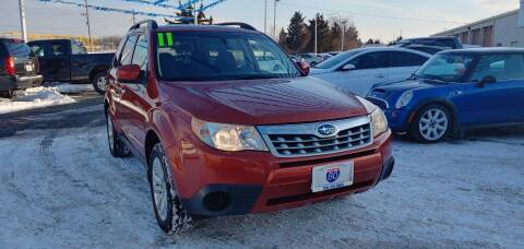 2011 Subaru Forester for sale at I-80 Auto Sales in Hazel Crest IL
