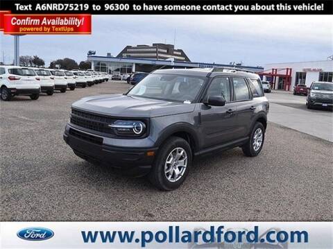 2022 Ford Bronco Sport for sale at POLLARD PRE-OWNED in Lubbock TX