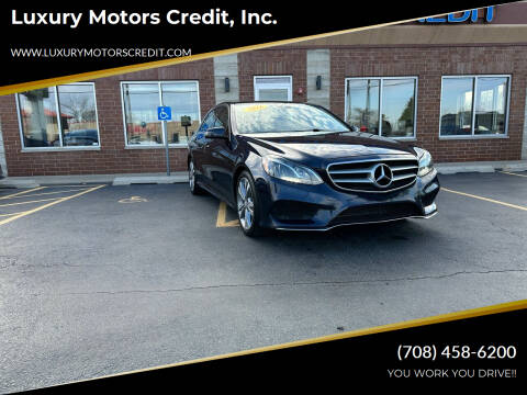 2016 Mercedes-Benz E-Class for sale at Luxury Motors Credit, Inc. in Bridgeview IL