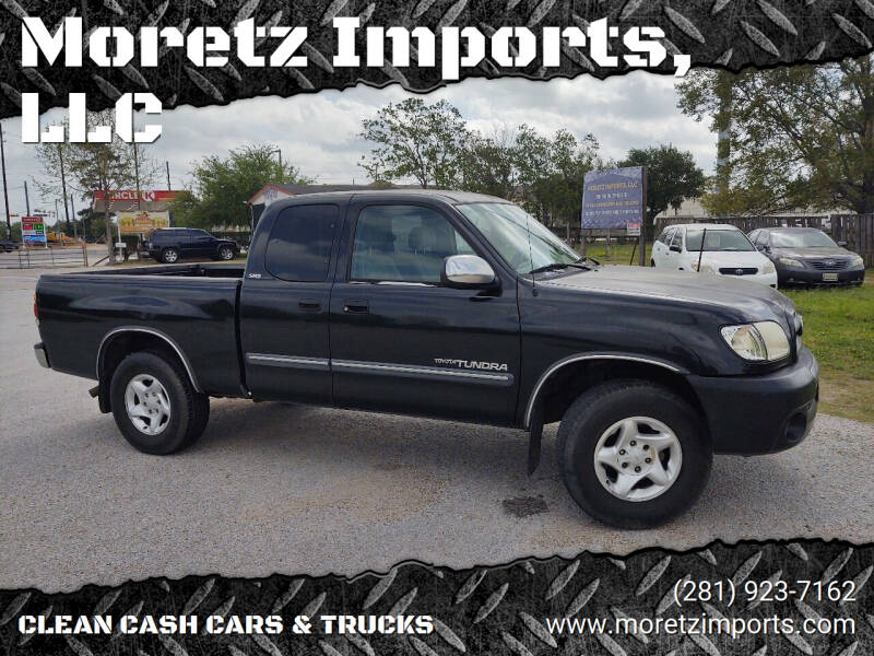 2003 Toyota Tundra for sale at Moretz Imports, LLC in Spring TX