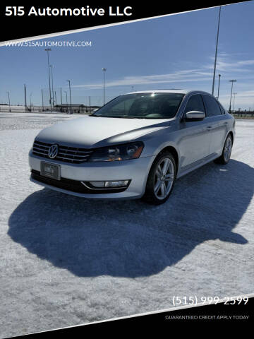 2014 Volkswagen Passat for sale at 515 Automotive LLC in Granger IA