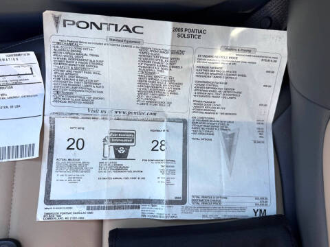 2006 Pontiac Solstice