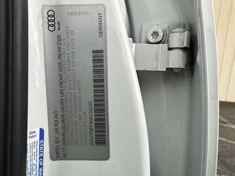 2017 Audi A3 Sportback e-tron 1.4T Premium Plus