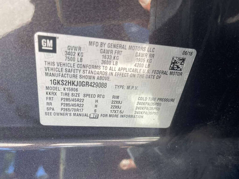 2016 GMC Yukon XL Denali