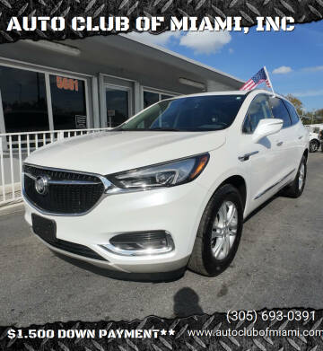 2021 Buick Enclave for sale at AUTO CLUB OF MIAMI, INC in Miami FL