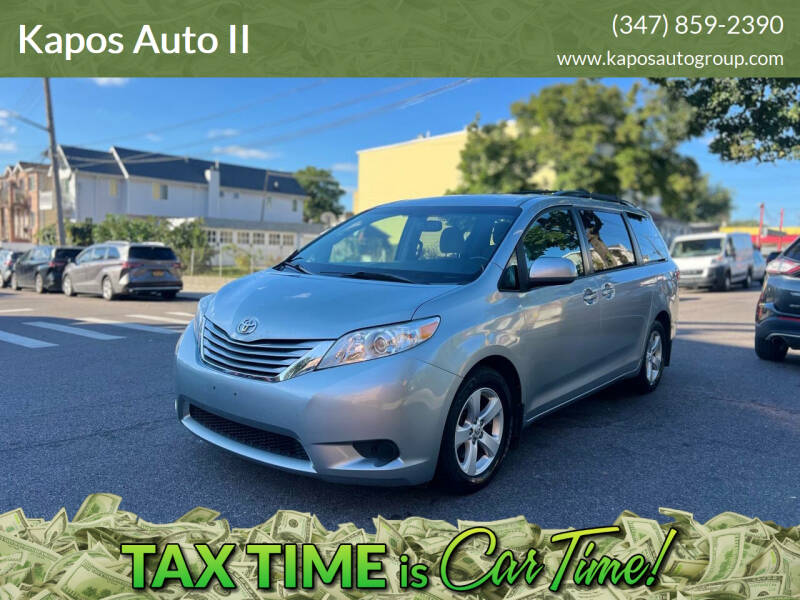 2015 Toyota Sienna for sale at Kapos Auto II in Ridgewood NY