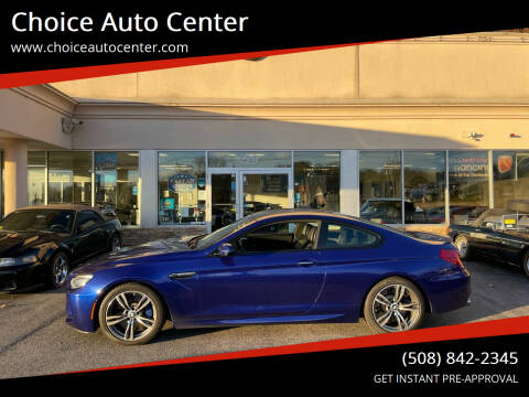 2016 BMW M6 for sale at Choice Auto Center in Shrewsbury MA