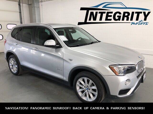 2017 BMW X3 for sale at Integrity Motors, Inc. in Fond Du Lac WI