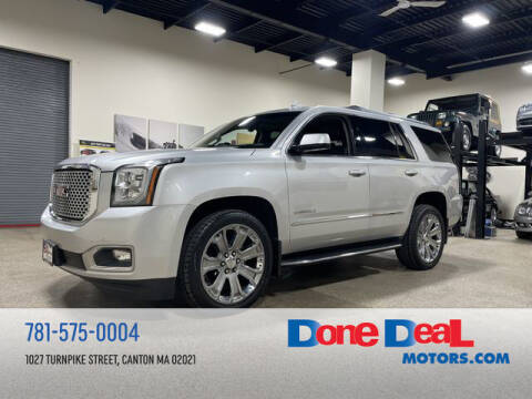 2017 GMC Yukon for sale at DONE DEAL MOTORS in Canton MA